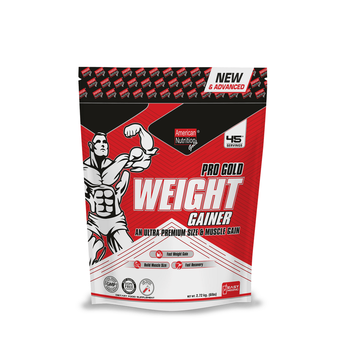 American Nutrition Pro Gold Weight Gainer 2.72kg 45 Servings